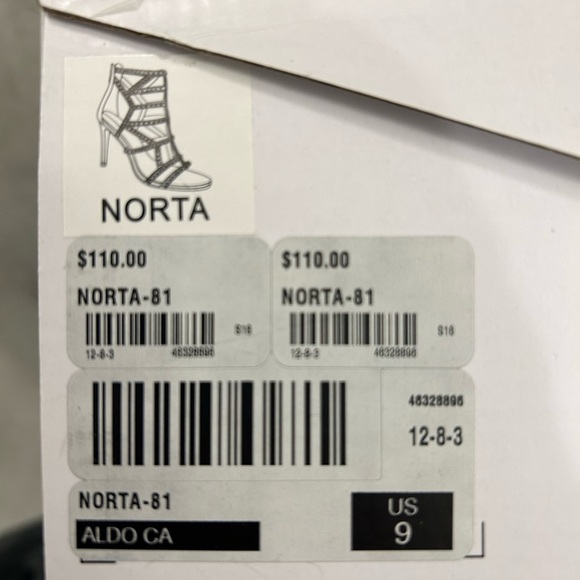 Ladies diamond studded stilettos - Picture 3 of 6